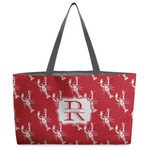 Crawfish Beach Totes Bag - w/ Black Handles (Personalized)