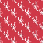 Crawfish Wallpaper & Surface Covering (Water Activated 24"x 24" Sample)