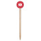 Crawfish Wooden 6" Food Pick - Round - Single Pick