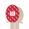 Crawfish Wooden Food Pick - Oval - Single Sided - Front & Back