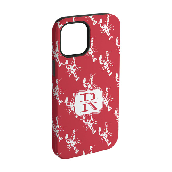 Custom Crawfish iPhone Case - Rubber Lined - iPhone 15 (Personalized)