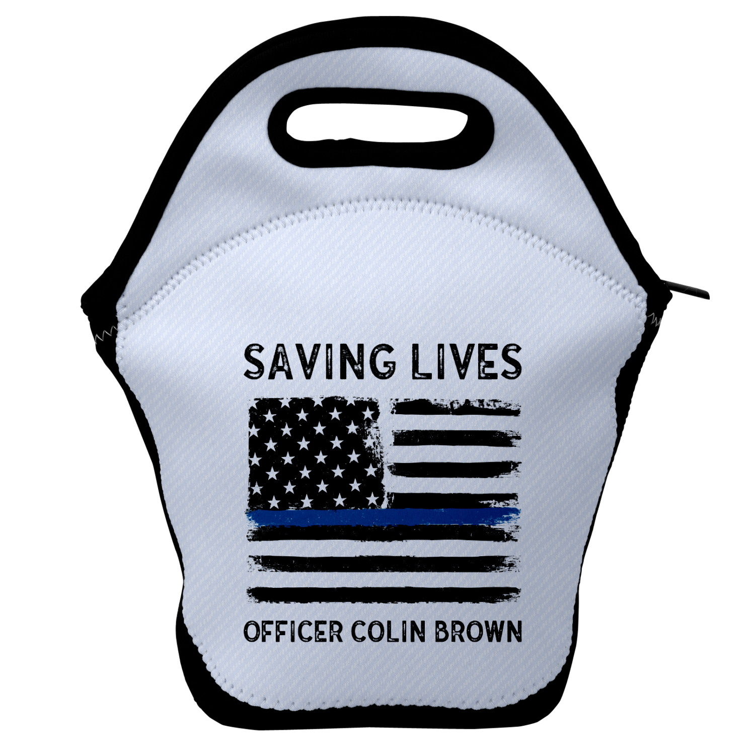 police lunch bag