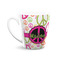 Peace Sign 12 Oz Latte Mug - Front