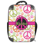 Peace Sign Hard Shell Backpack (Personalized)