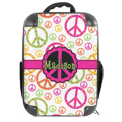 Peace Sign 18" Hard Shell Backpack (Personalized)