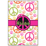 Peace Sign Wood Print - 20x30 (Personalized)