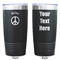 Peace Sign Black Polar Camel Tumbler - 20oz - Double Sided  - Approval