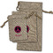 Peace Sign Burlap Gift Bags - (PARENT MAIN) All Three