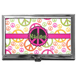 Peace Sign Business Card Case