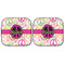 Peace Sign Car Sun Shades - FRONT