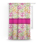 Peace Sign Curtain - 50"x84" Panel