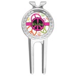 Peace Sign Golf Divot Tool & Ball Marker (Personalized)