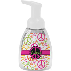 Peace Sign Foam Soap Bottle (Personalized)