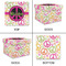 Peace Sign Gift Boxes with Lid - Canvas Wrapped - Small - Approval