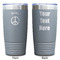 Peace Sign Gray Polar Camel Tumbler - 20oz - Double Sided - Approval