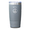 Peace Sign Gray Polar Camel Tumbler - 20oz - Single Sided - Approval