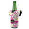 Peace Sign Jersey Bottle Cooler - ANGLE (on bottle)