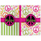 Peace Sign Large Hard Cover Journal - Apvl