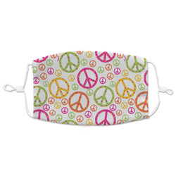 Peace Sign Adult Cloth Face Mask - XLarge