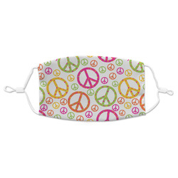 Peace Sign Adult Cloth Face Mask - Standard