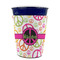 Peace Sign Party Cup Sleeves - without bottom - FRONT (on cup)