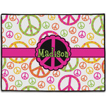 Peace Sign Door Mat (Personalized)