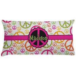 Peace Sign Pillow Case - King (Personalized)