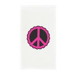 Peace Sign Guest Paper Towels - Full Color - Standard