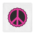 Peace Sign Standard Decorative Napkins