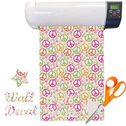 Peace Sign Vinyl Sheet (Re-position-able)