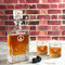 Peace Sign Whiskey Decanters - 26oz Rect - LIFESTYLE