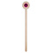 Peace Sign Wooden 7.5" Stir Stick - Round - Single Stick