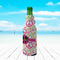 Peace Sign Zipper Bottle Cooler - LIFESTYLE