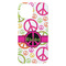 Peace Sign iPhone 15 Plus Case - Back