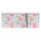 Harlequin & Peace Signs 3 Ring Binders - Full Wrap - 3" - OPEN INSIDE