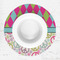 Harlequin & Peace Signs Round Linen Placemats - LIFESTYLE (single)