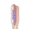 Harlequin & Peace Signs Wooden Food Pick - Paddle - Single Sided - Front & Back