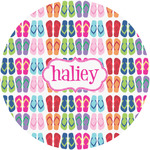 FlipFlop Multipurpose Round Labels - 1" (Personalized)