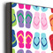 FlipFlop 16x20 Wood Print - Closeup