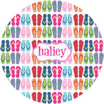 FlipFlop Multipurpose Round Labels - 2" (Personalized)