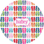 FlipFlop Multipurpose Round Labels - Custom Sized (Personalized)