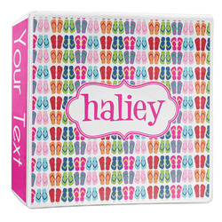 FlipFlop 3-Ring Binder - 2 inch (Personalized)