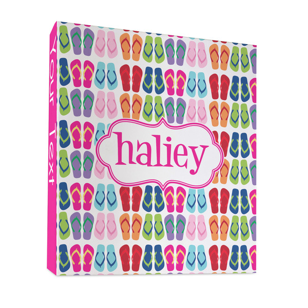 Custom FlipFlop 3 Ring Binder - Full Wrap - 1" (Personalized)