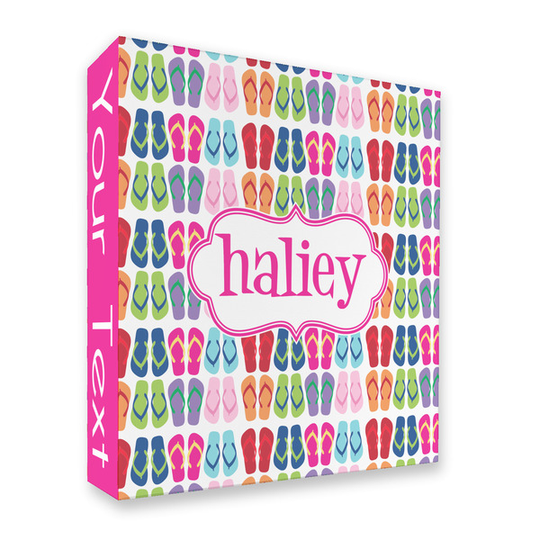 Custom FlipFlop 3 Ring Binder - Full Wrap - 2" (Personalized)