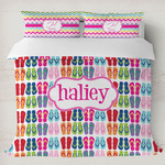 FlipFlop Duvet Cover Set - King (Personalized)