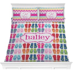 FlipFlop Comforter Set - Full / Queen (Personalized)