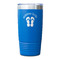 FlipFlop Blue Polar Camel Tumbler - 20oz - Single Sided - Approval