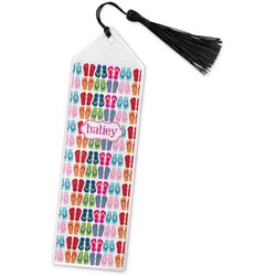 FlipFlop Book Mark w/Tassel (Personalized)