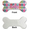 FlipFlop Ceramic Flat Ornament - Bone Front & Back Single Print (APPROVAL)