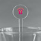 FlipFlop Clear Plastic 7" Stir Stick - Round - Main